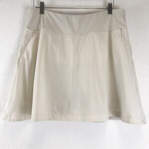 Soft Surroundings Go Lively Skort Zip Pockets Pull On Shorts Skirt Athleisure L